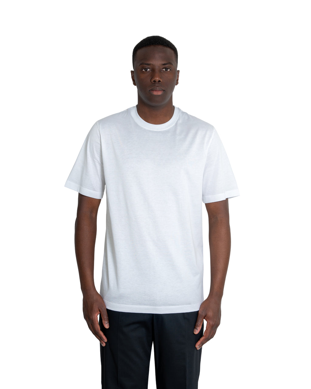 T-shirt Cotone Makò Filoscozia Bianco