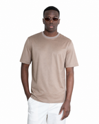 T-shirt Cotone Makò Filoscozia Sabbia