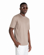 T-shirt Cotone Makò Filoscozia Sabbia