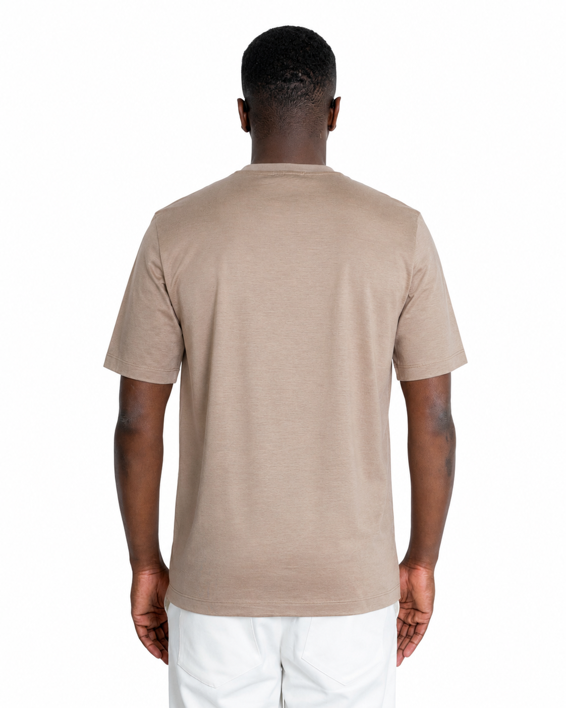 T-shirt Cotone Makò Filoscozia Sabbia