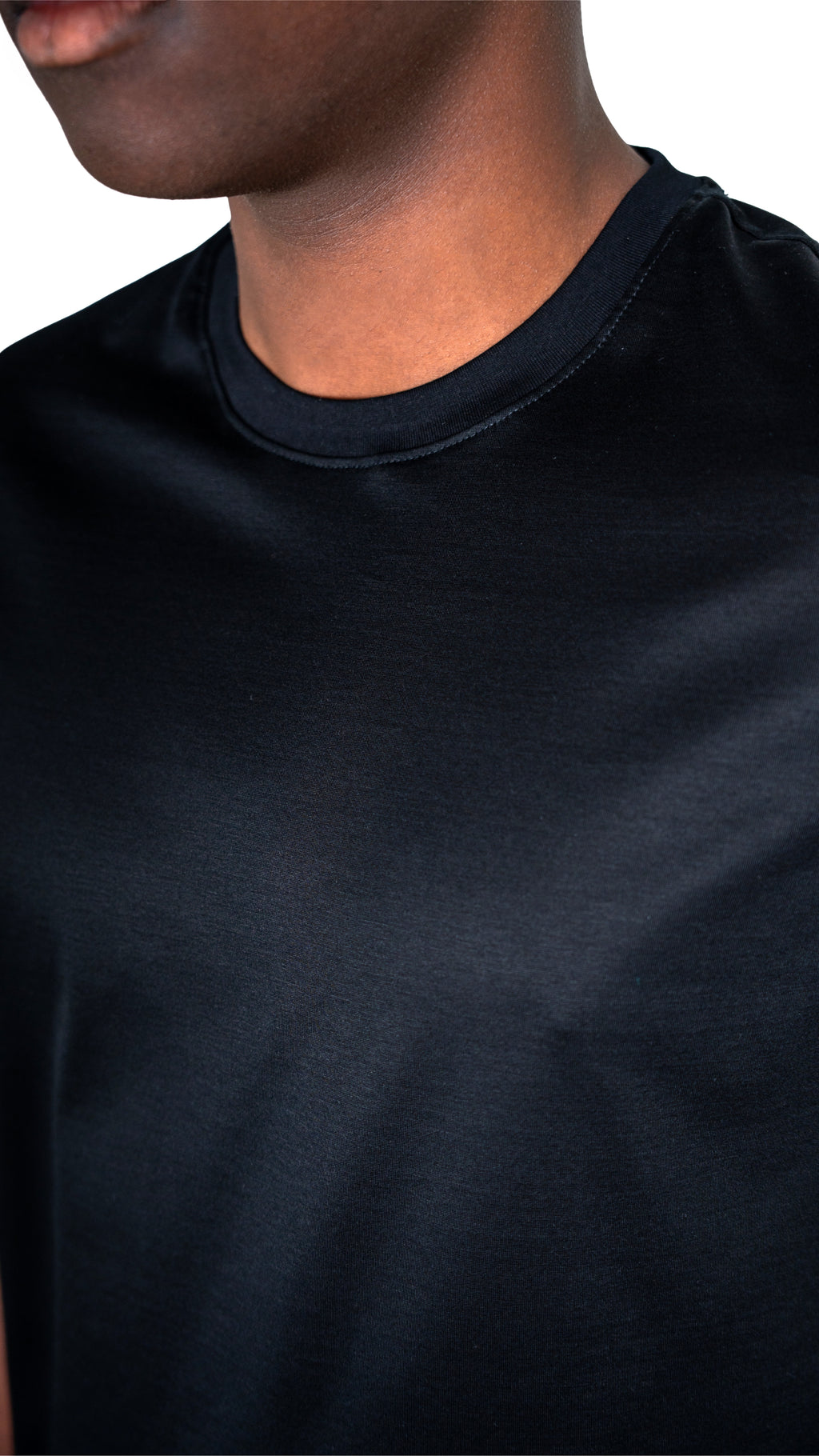 T-shirt Cotone Makò Filoscozia Nero