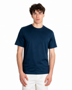 T-shirt Cotone Makò Filoscozia Blu Notte