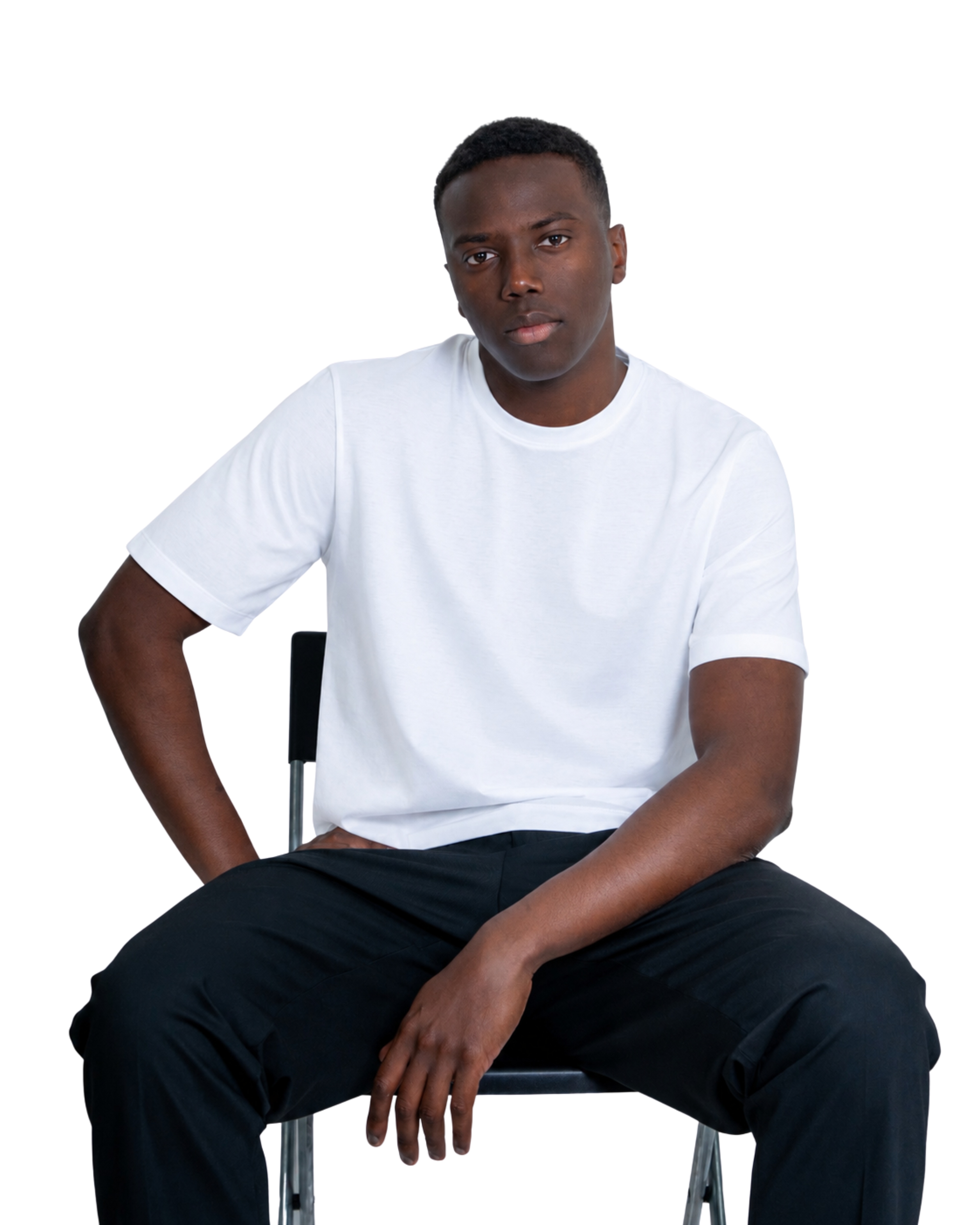T-Shirt - Premium Mercerized Jersey Bianco