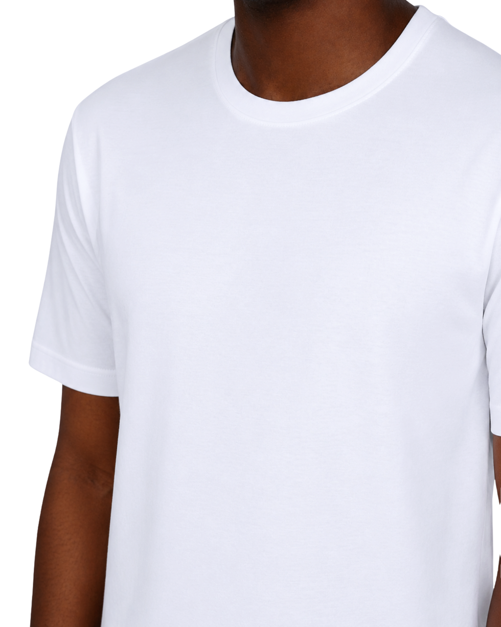 T-Shirt - Premium Mercerized Jersey Bianco