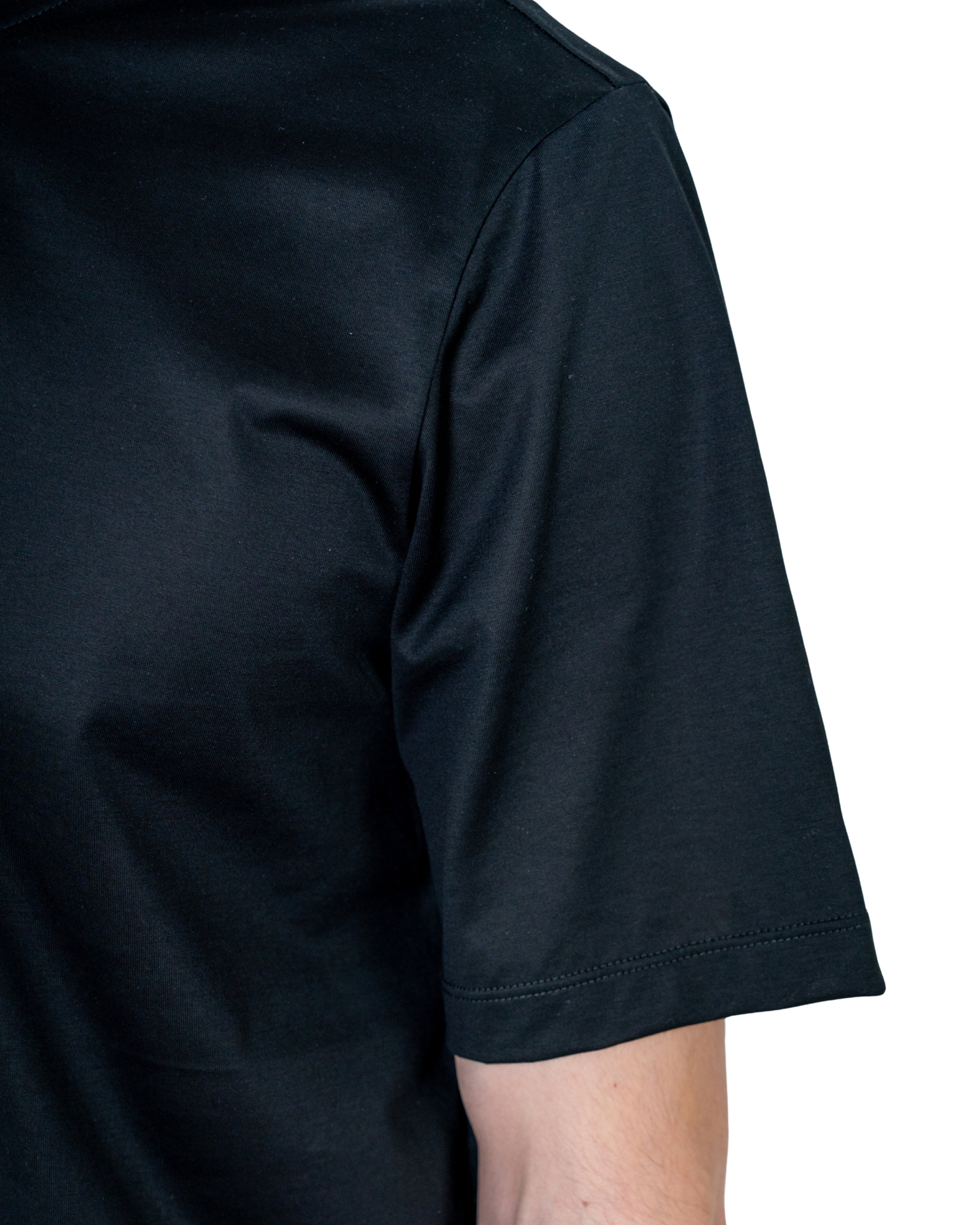 T-Shirt - Premium Mercerized Jersey Nero