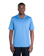 Polo mezza zip - Premium Mercerized Jersey Carta da zucchero