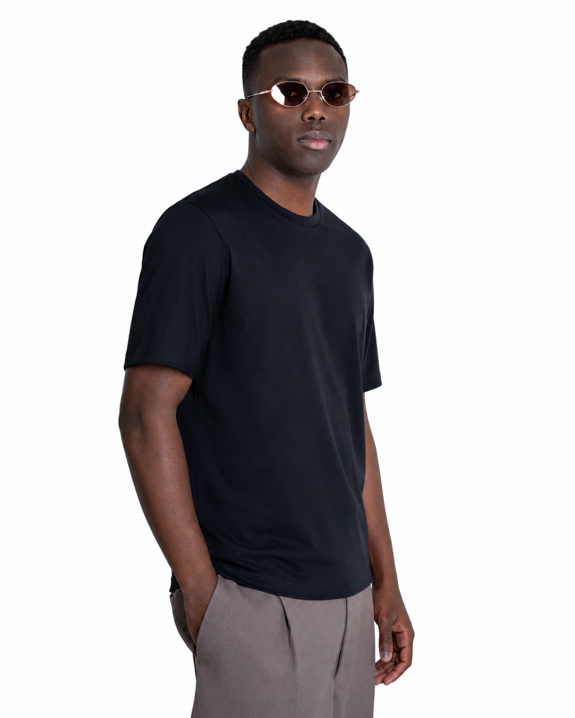 T-shirt - Premium Mercerized Interlock Nero