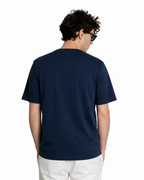 T-shirt - Premium Mercerized Interlock Blu Scuro