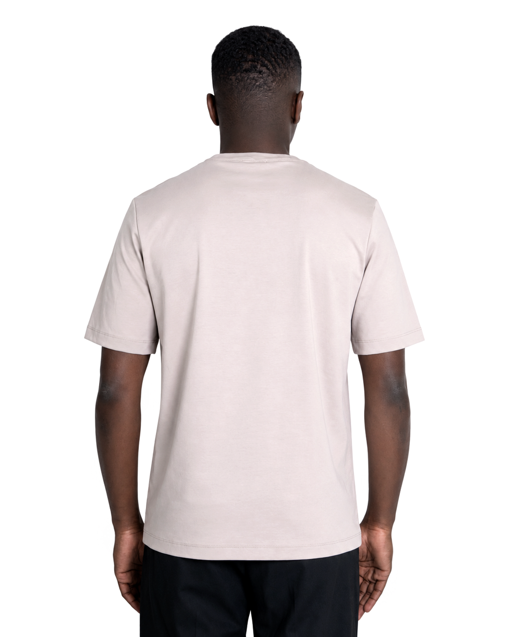 T-shirt - Premium Mercerized Interlock Beige