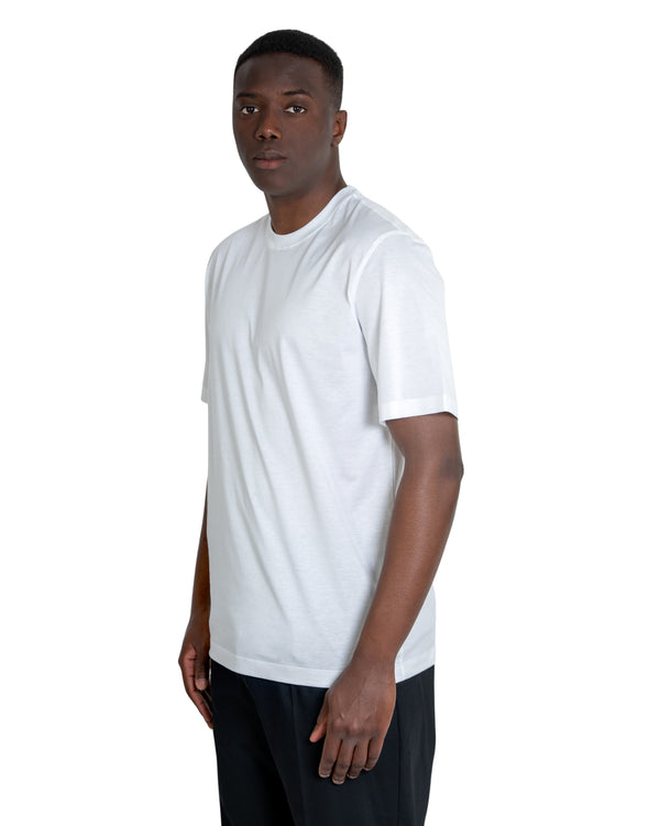 T-shirt Cotone Makò Filoscozia Bianco