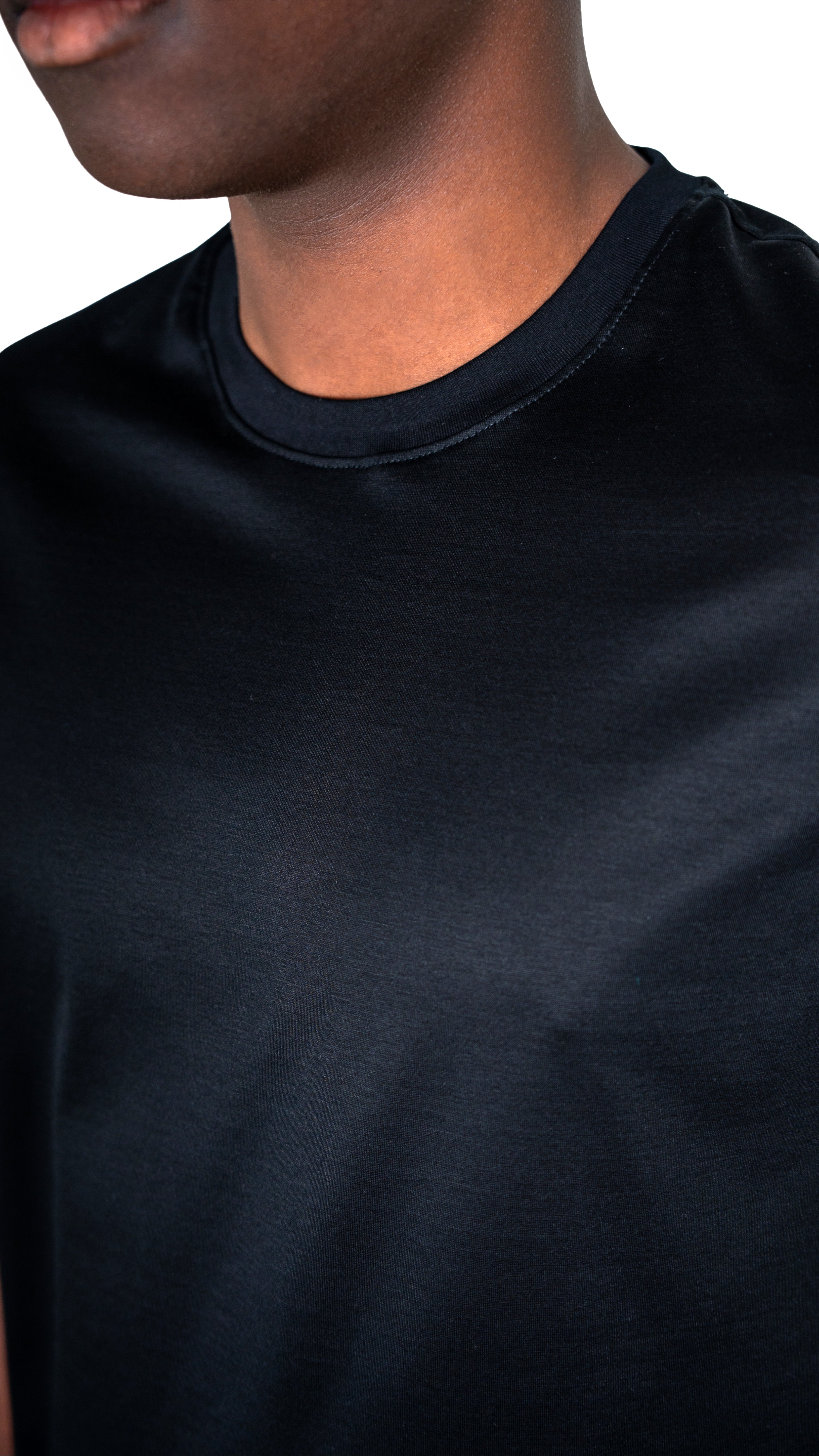 T-shirt Cotone Makò Filoscozia Nero